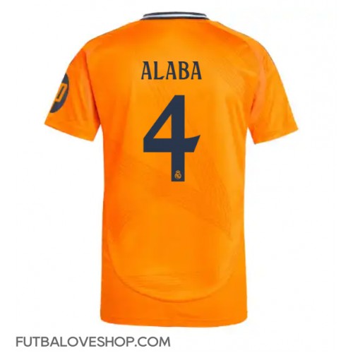 Dres Real Madrid David Alaba #4 Preč 2024-25 Krátky Rukáv